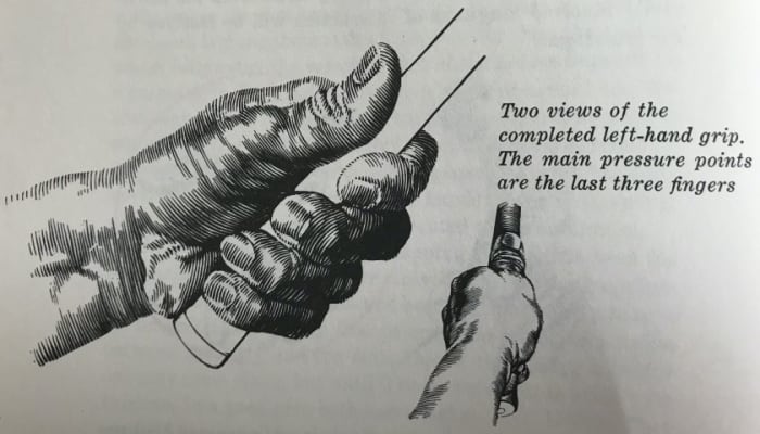 The hand-drawn illustrations of Anthony Ravielli are part of the appeal to the book "Five Lessons: The Modern Fundamentals of Golf."